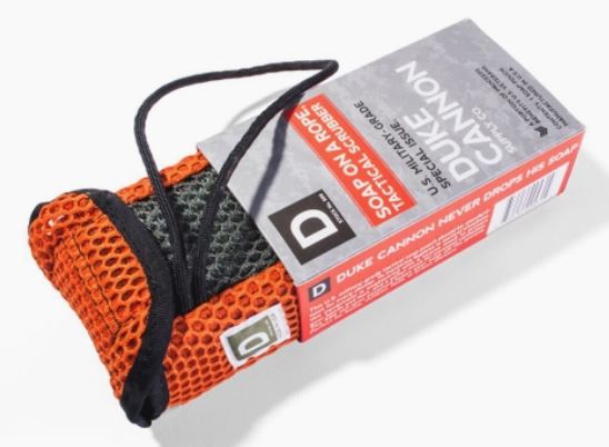 Tactical Soap on a Rope Scrubbing Pouch