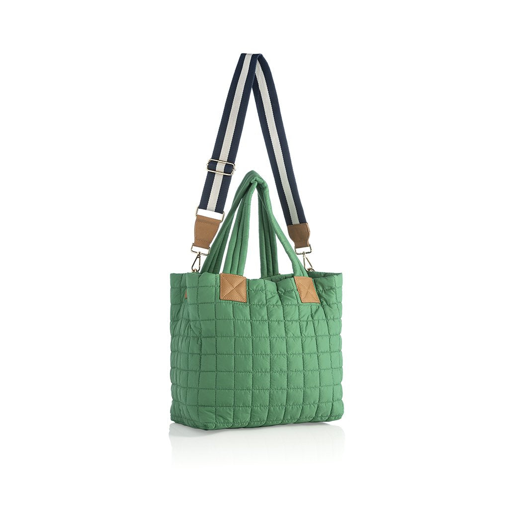 Ezra Quilted Nylon Tote
