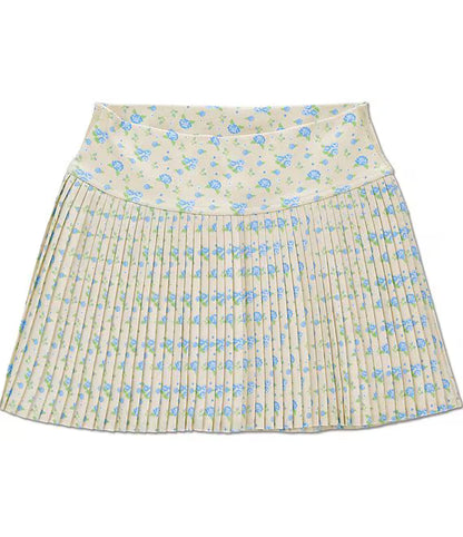 Pleated Skort