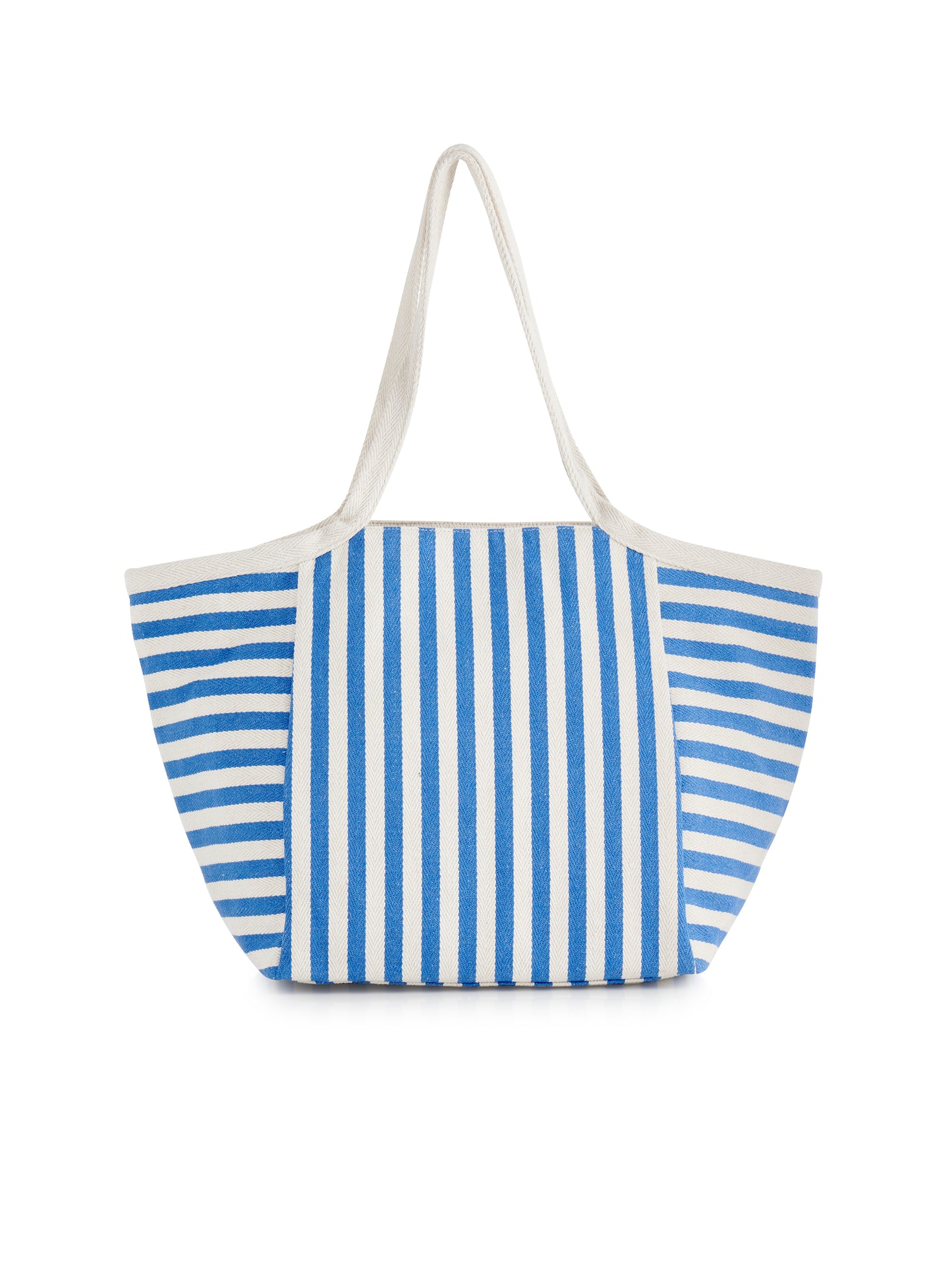 Morgan Boxy Tote- Blue