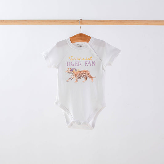 Newest Tiger Fan Onesie: 0/3 Months