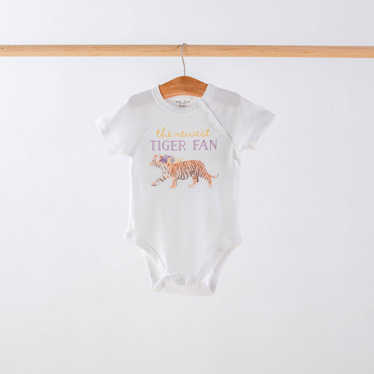 Newest Tiger Fan Onesie: 3/6 months