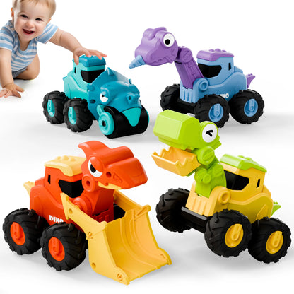 Press and Go Dino Construc-Tors