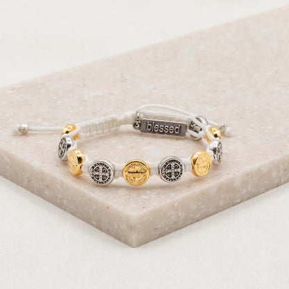 MSMH Benedictine Blessing Bracelet - Mixed Medals
