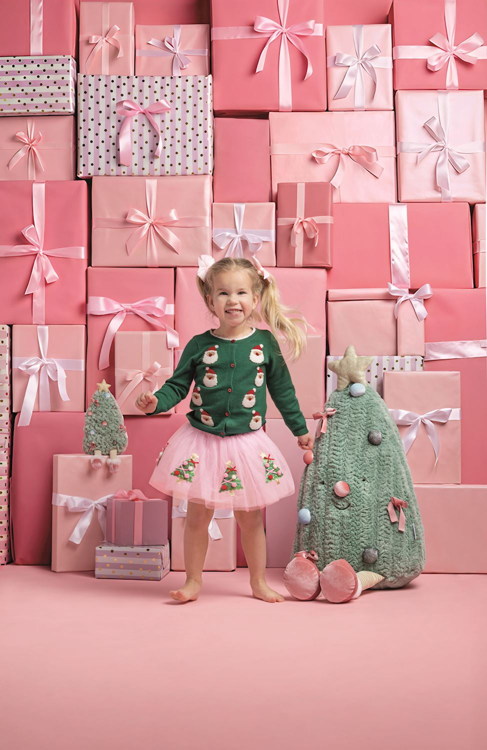 Pink Christmas Tree Tutu