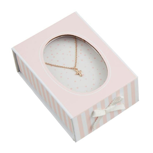 Boxed Cross Necklace