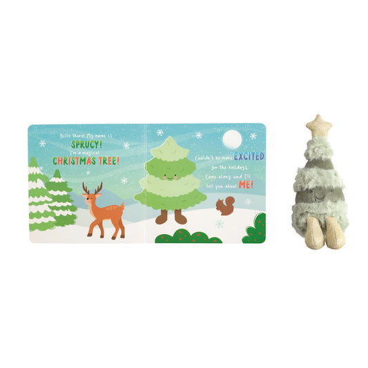 Tree Plush with Book