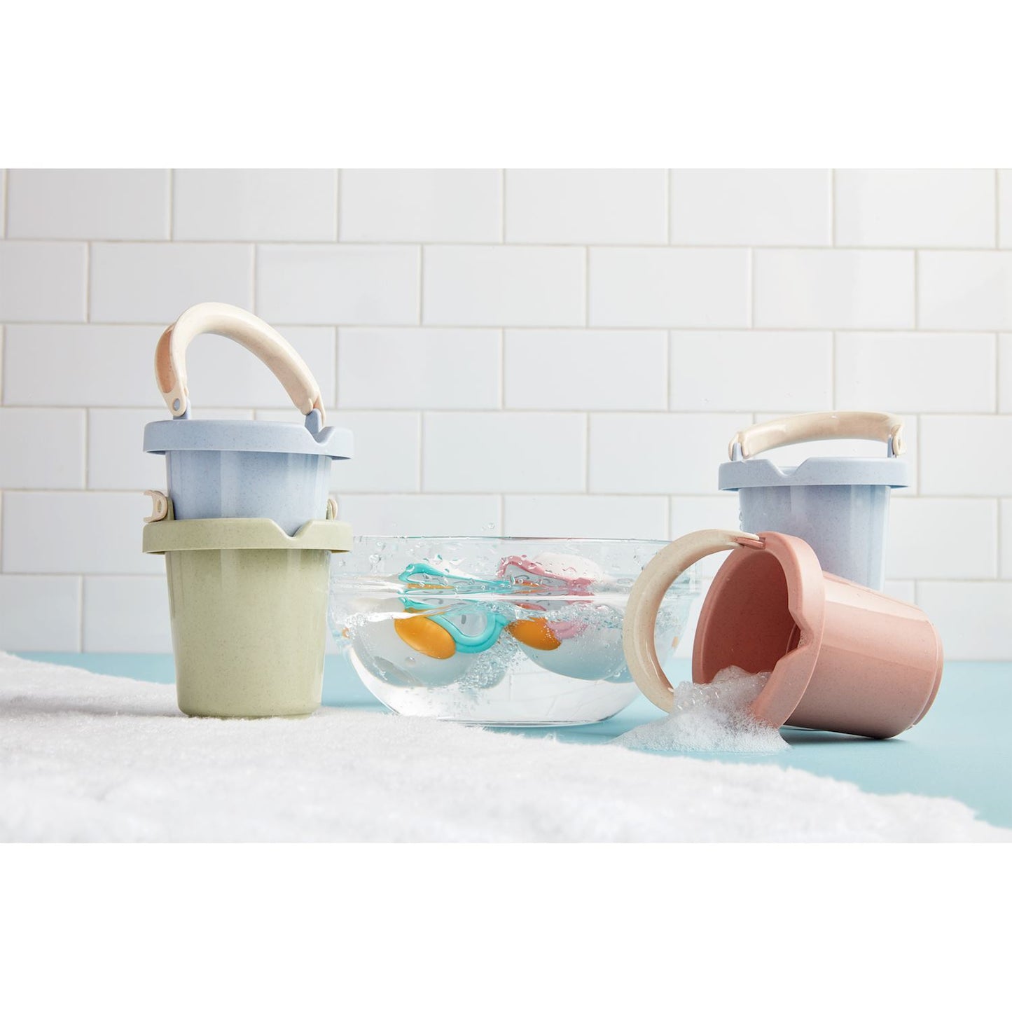 Stacking Bath Bucket Set