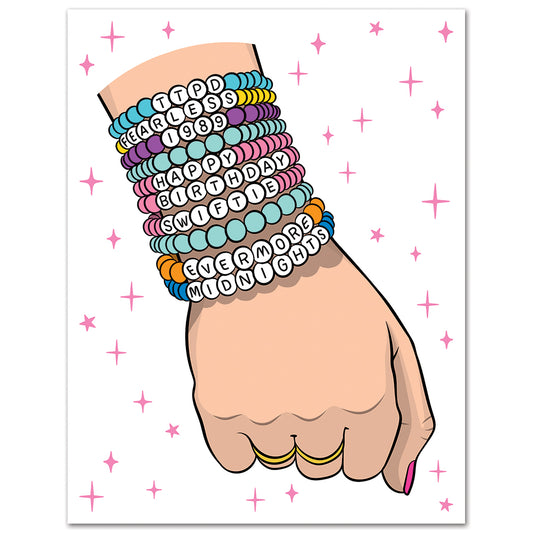 Swiftie Friendship Bracelets Card