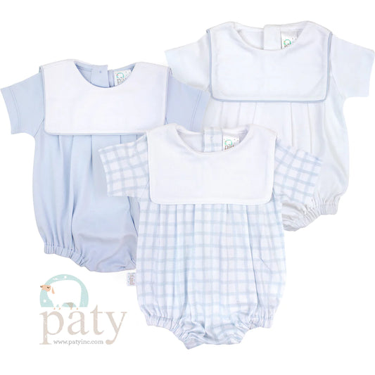 Paty Pima Blue Bib Bubble