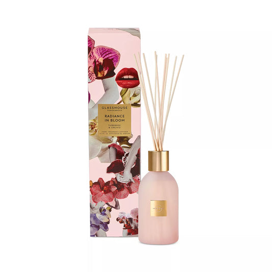 Glasshouse Fragrances Diffuser - RADIANCE IN BLOOM