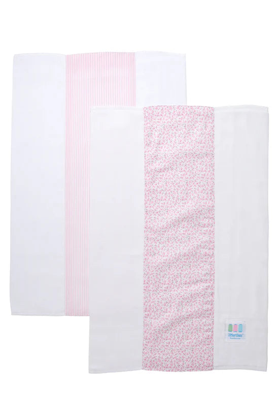 Set Of 2 Burp Cloths