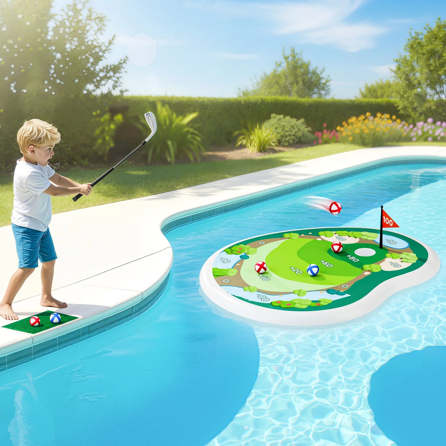 Floating Fairway - Golf Target Game