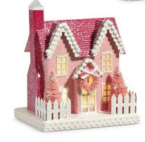 Pink Lighted Village