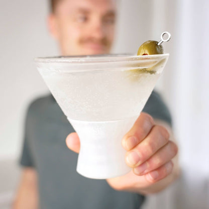 Glass FREEZE™ Cooling Martini Glasses- Set of 2