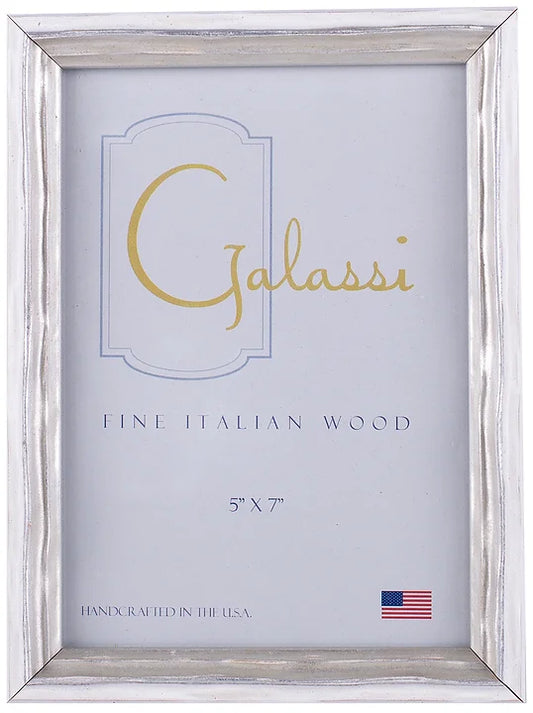 White w/ Silver Traviata Frame