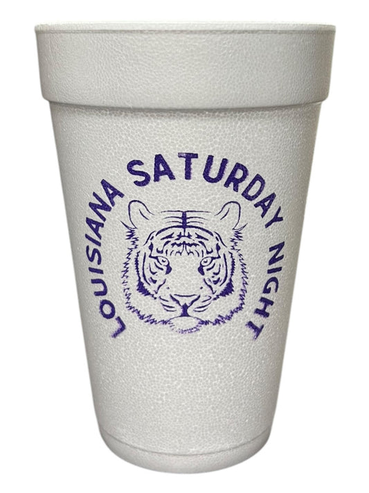Louisiana Saturday Night Foam Cups
