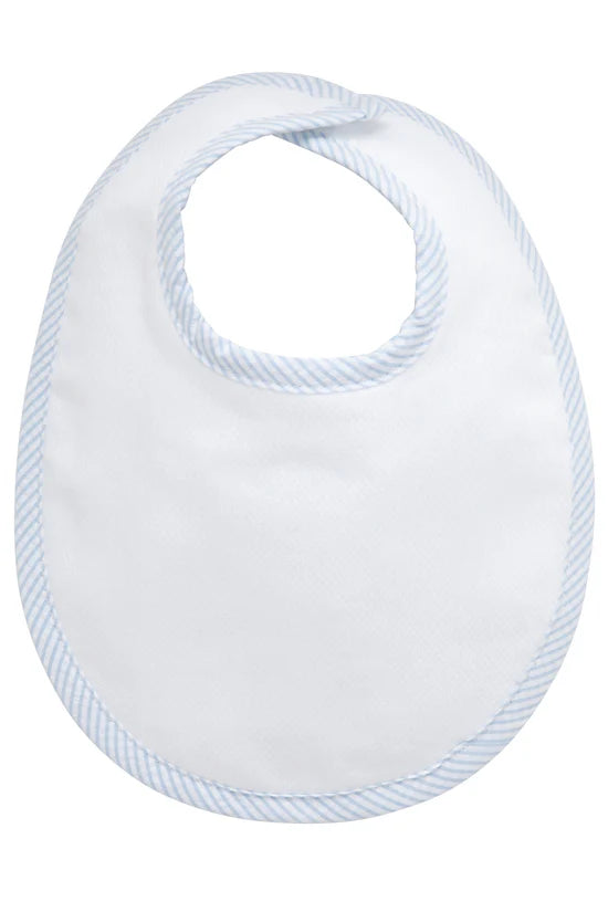 Seersucker Stripe Basic Bib
