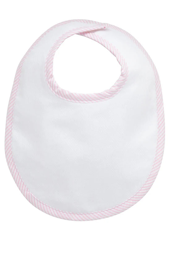 Seersucker Stripe Basic Bib