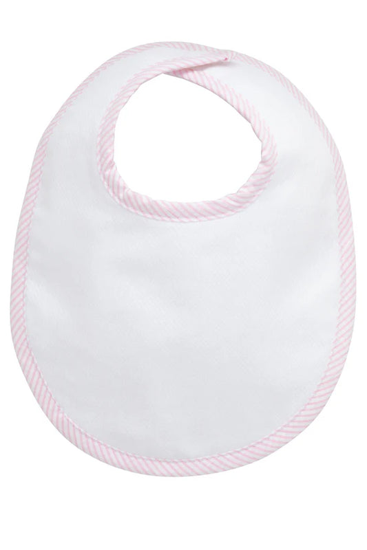 Seersucker Stripe Basic Bib