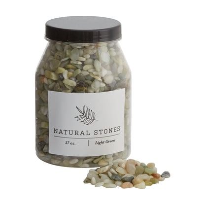 Light-Green Natural Stones 37oz