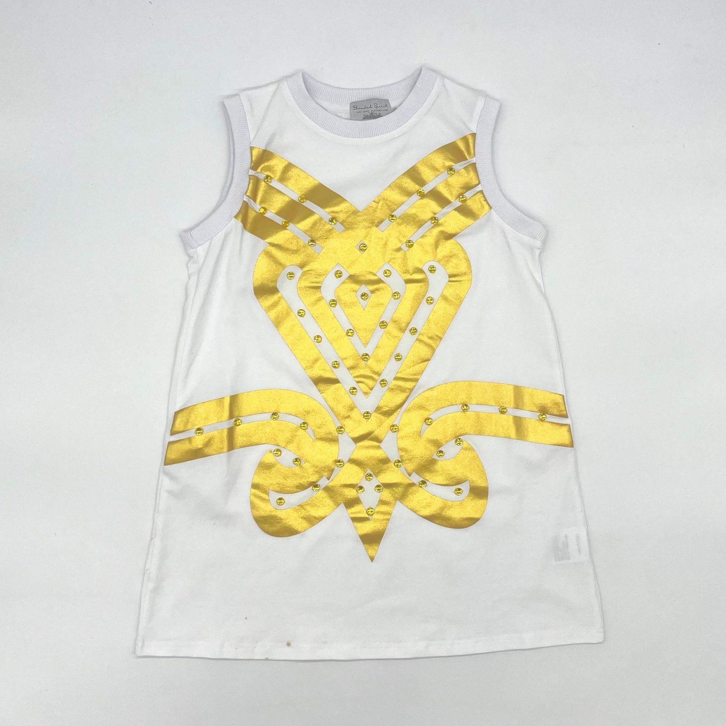 Golden Girl Shift Dress