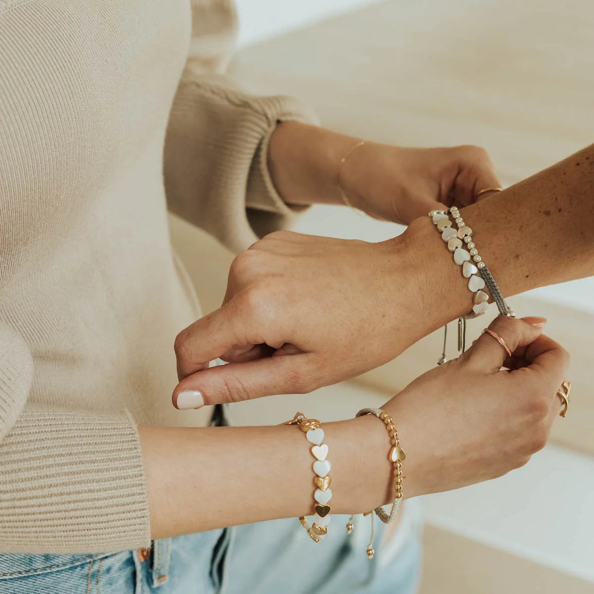 MSMH Sisters of the Heart Beaded Bracelet