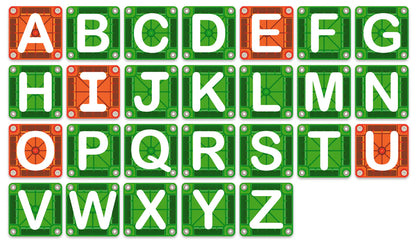 MAGNA-TILES Learn Letters