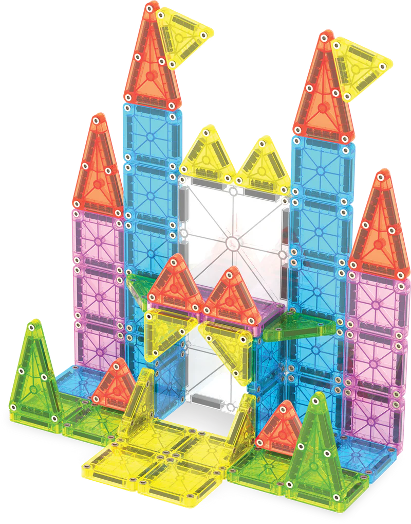 MAGNA-TILES microMAGS 26 pc Travel Set- Bold Colors