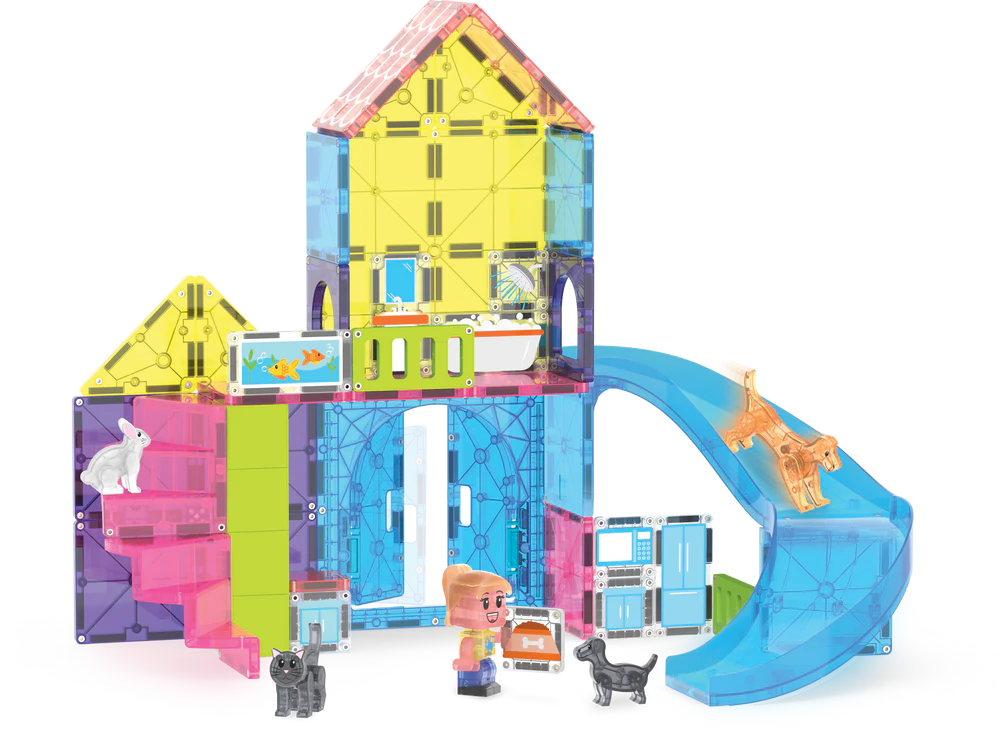 Magna-Tiles Pet Playhouse 50pc Set