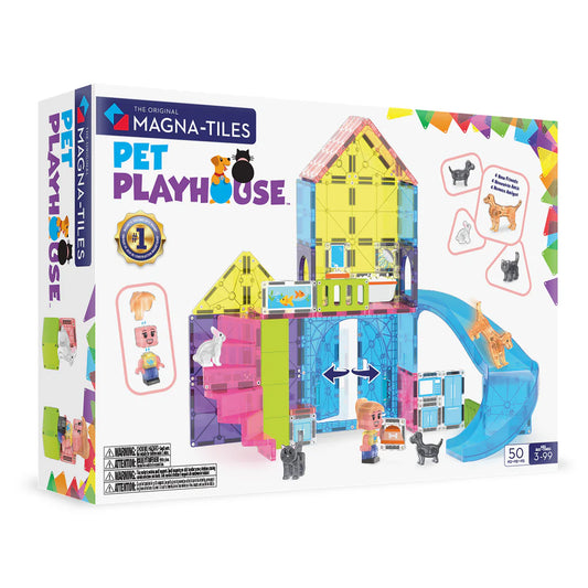 Magna-Tiles Pet Playhouse 50pc Set