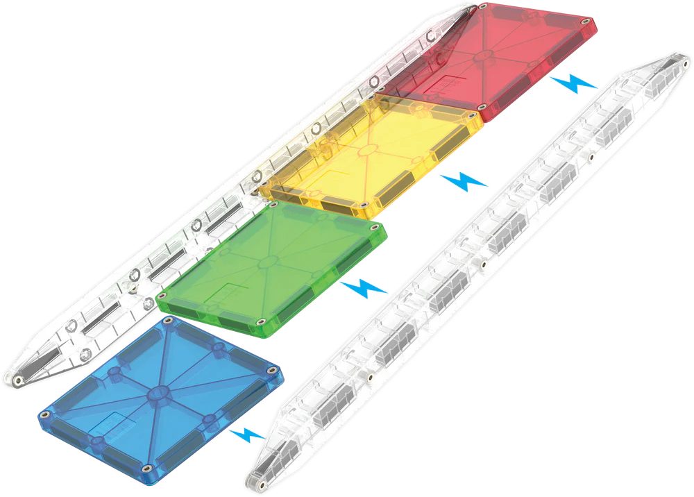 MAGNA-TILES Rail Racers Deluxe