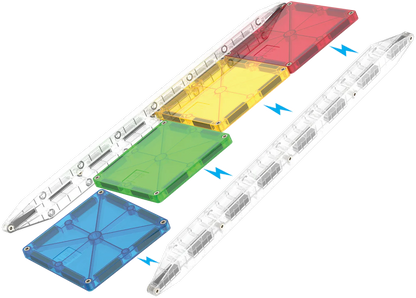 MAGNA-TILES Rail Racers Deluxe