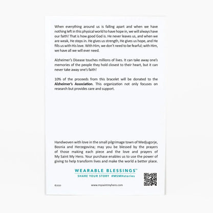 MSMH Faith Over Everything Bracelet