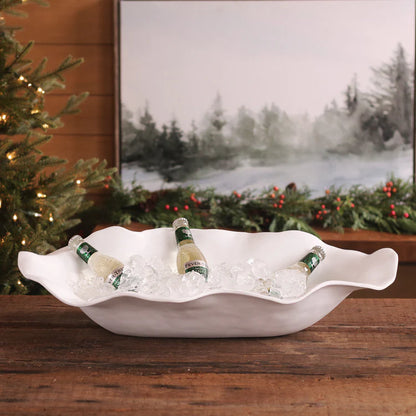 VIDA Nube Extra Large Oval Centerpiece