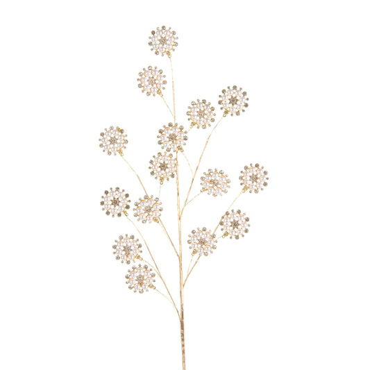 28.5" Pearl Floral Spray