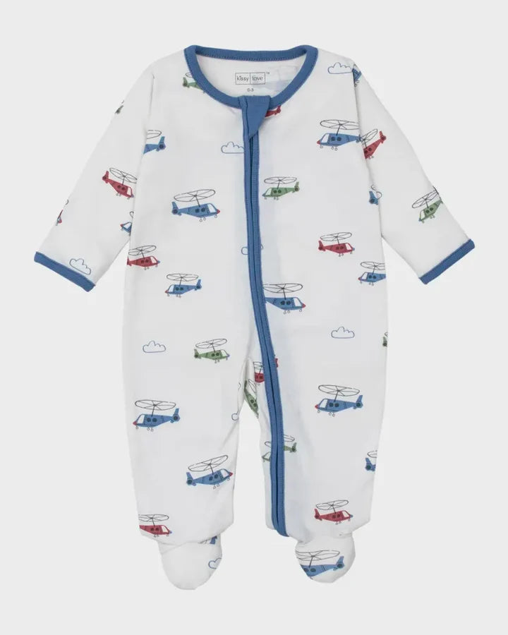 Kissy Kissy Unisex Zip Footie