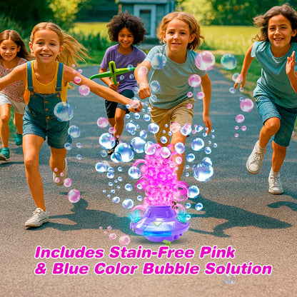 PoppinColorz Galactic Color Bubble Machine