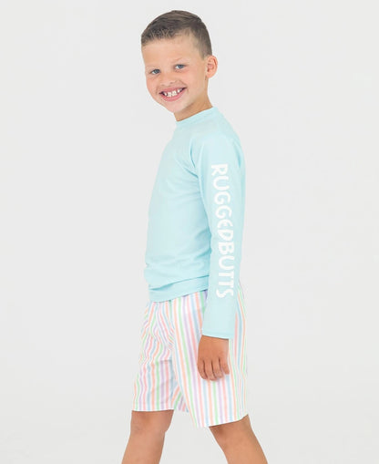 Spun Sugar Long Sleeve Logo Rash Guard