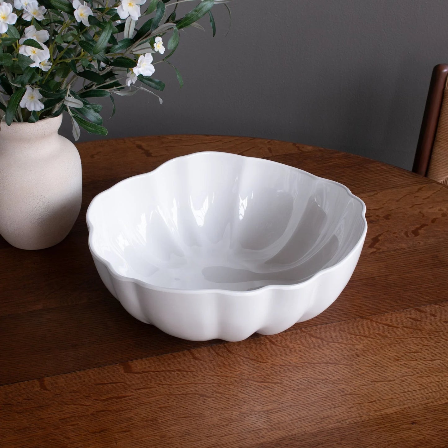 VIDA Havana Rita Large Bowl (White)