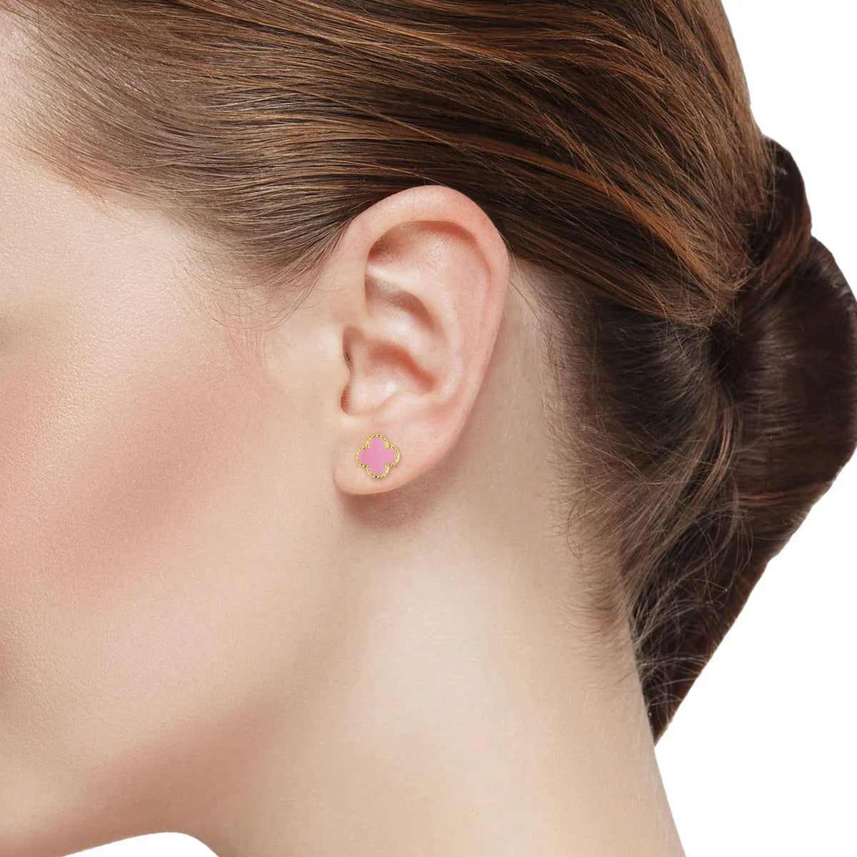 Petite Clover Stud Earrings