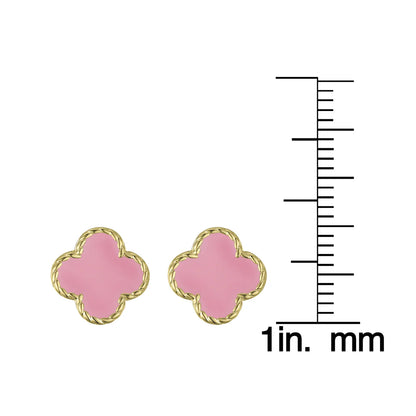 Petite Clover Stud Earrings