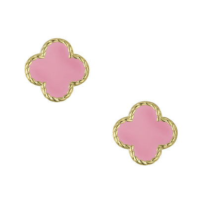 Petite Clover Stud Earrings