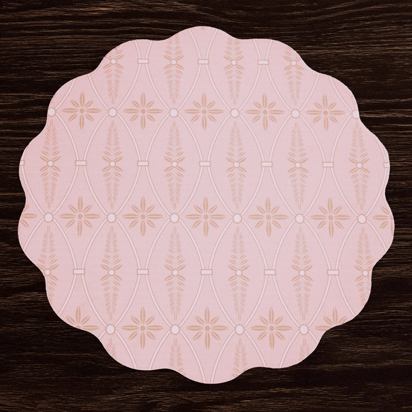 VIDA Blooms & Branches Reversible Round Placemats
