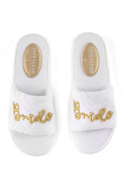 Bride Sol Terrycloth Pool Slides