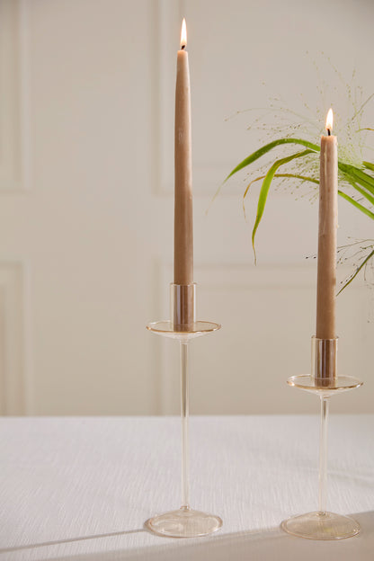 Cassidy Candleholder with Glass Cylinder
