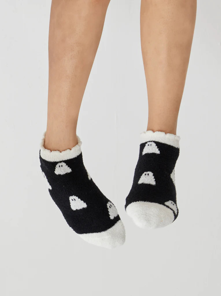 Fuzzy Halloween Socks