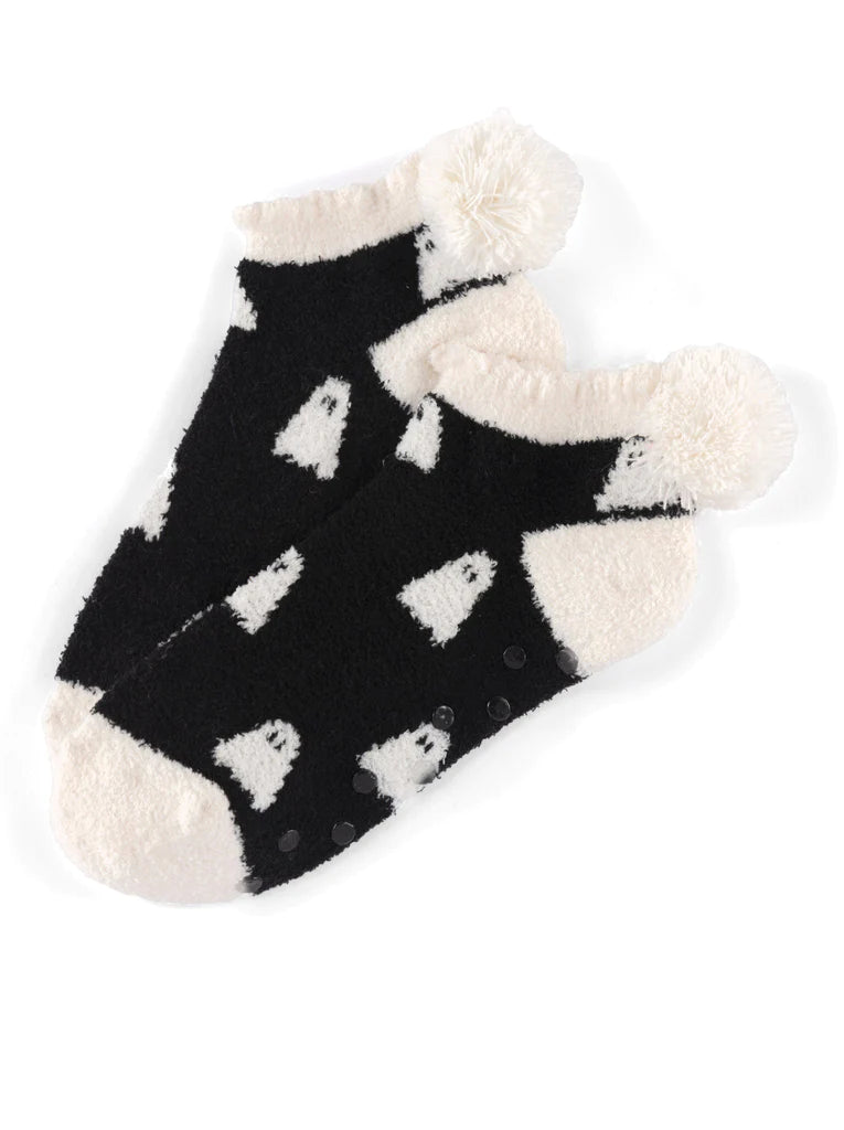 Fuzzy Halloween Socks