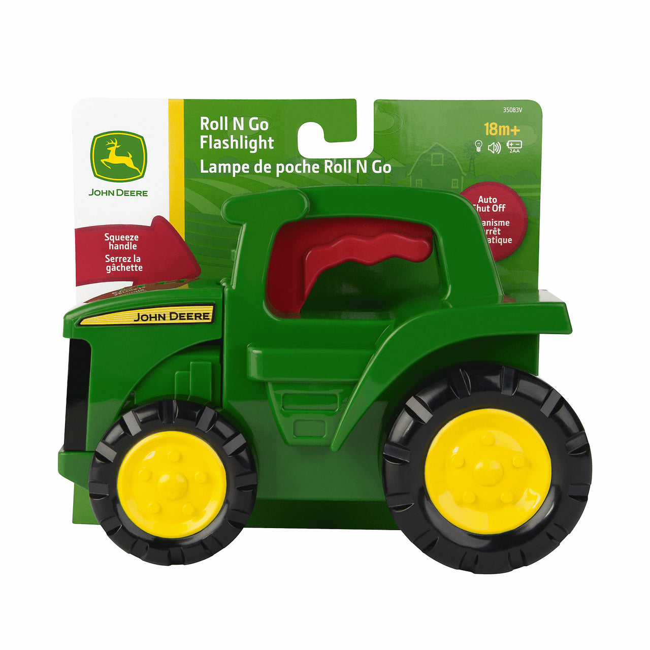 John Deere Roll and Go Flashlight