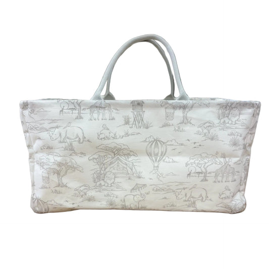 Toile Hamper/Storage Tote